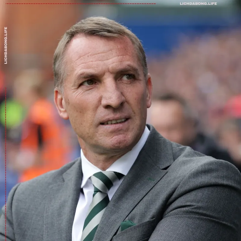 Thông tin về tiểu sử huấn luyện viên Brendan Rodgers